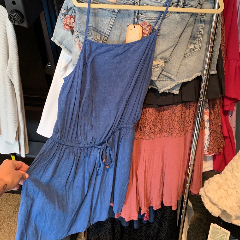 Vera Bradley! Blue romper, very soft flowy